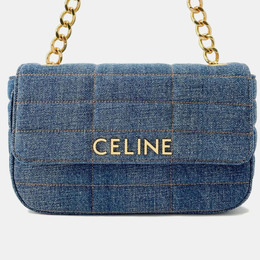 Celine: Голубая сумка 
