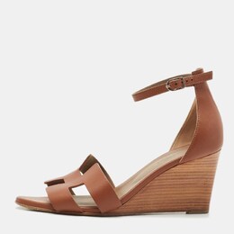 Hermes: Коричневые сандалии 