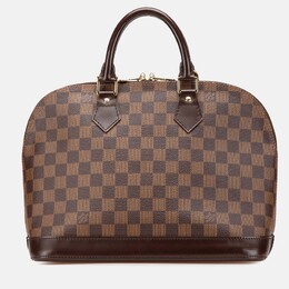 Louis Vuitton: Коричневая сумка 