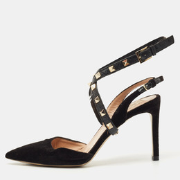 Valentino: Чёрные туфли  Rockstud
