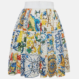 Dolce & Gabbana: Белая юбка  Majolica
