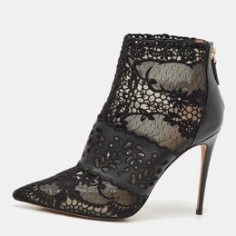 Valentino: Чёрные ботинки 
