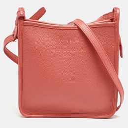 Longchamp: Оранжевая сумка через плечо  Le Foulonné