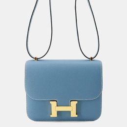 Hermes: Голубая сумка 
