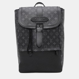 Louis Vuitton: Чёрный рюкзак 