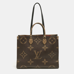 Louis Vuitton: Коричневая сумка 