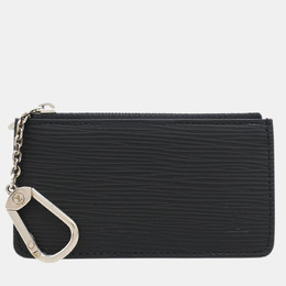 Louis Vuitton: Чёрный кошелёк  Pochette Cles
