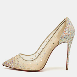 Christian Louboutin: Бежевые туфли 