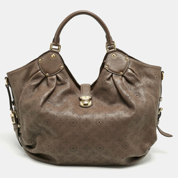 Louis Vuitton: Коричневая сумка 