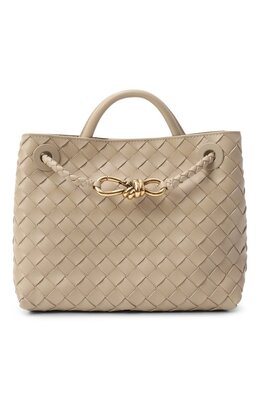 Bottega Veneta: Бежевая сумка 
