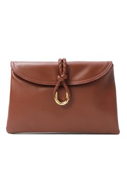 Bottega Veneta: Коричневая сумка 