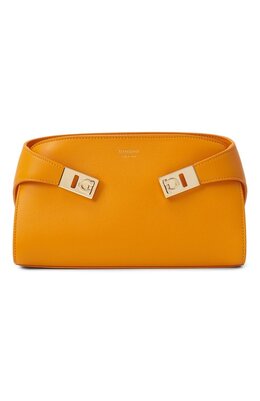 Ferragamo: Оранжевая сумка 