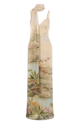 Elie Saab: Платье с пайетками 