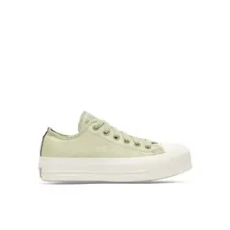 Converse: Зелёные кеды  CTAS LIFT OX