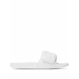 JIMMY CHOO: Белые шлёпанцы  Fitz