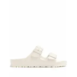 Birkenstock: Белые шлёпанцы 