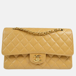 Chanel: Бежевая сумка 