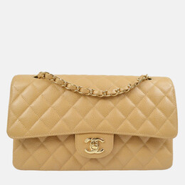 Chanel: Бежевая сумка 