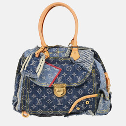 Louis Vuitton: Голубая сумка 
