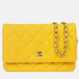 Chanel: Жёлтый кошелёк 