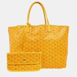 Goyard: Жёлтая сумка-шоппер 