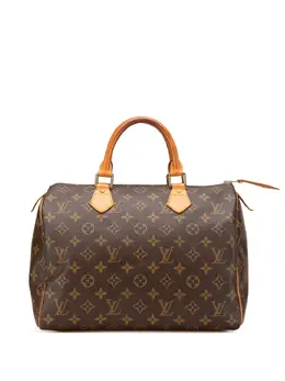 Louis Vuitton Pre-Owned: Коричневая сумка 