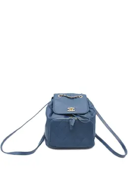 CHANEL Pre-Owned: Голубой рюкзак 