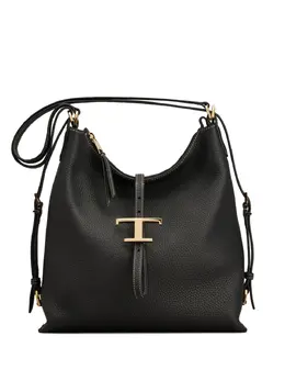 Tod's: Чёрная сумка  T Timeless