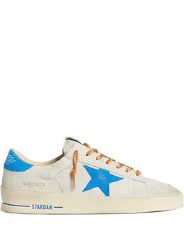 Golden Goose: Белые кроссовки  Stardan