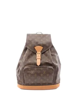 Louis Vuitton Pre-Owned: Коричневый рюкзак 