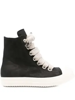 Rick Owens: Чёрные кроссовки 