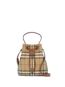 Burberry: Бежевая сумка  TB