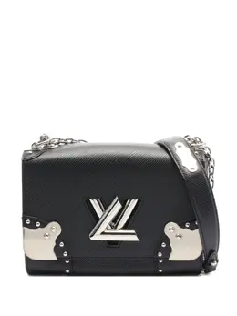 Louis Vuitton Pre-Owned: Чёрная сумка 