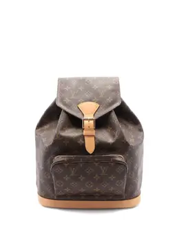 Louis Vuitton Pre-Owned: Коричневый рюкзак 