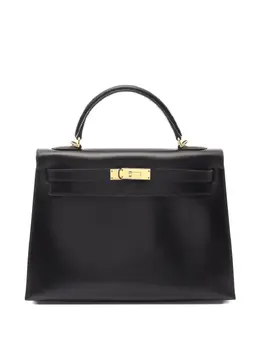 Hermès Pre-Owned: Чёрная сумка-шоппер 