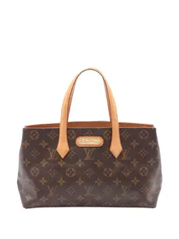 Louis Vuitton Pre-Owned: Коричневая сумка-шоппер 