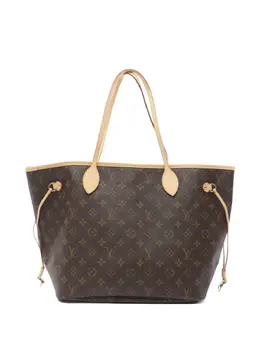 Louis Vuitton Pre-Owned: Коричневая сумка-шоппер 