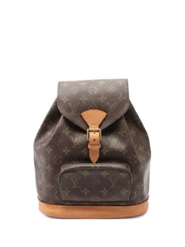 Louis Vuitton Pre-Owned: Коричневый рюкзак 