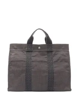 Hermès Pre-Owned: Тёмная сумка-шоппер 