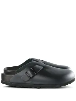 Birkenstock: Чёрные сабо  Boston