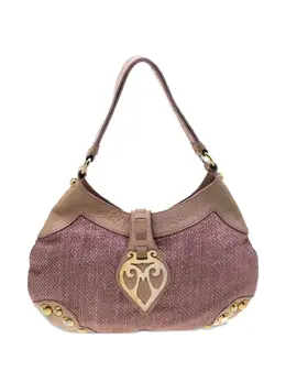 Moschino Pre-Owned: Розовая сумка 