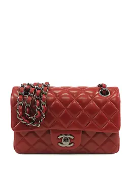 CHANEL Pre-Owned: Красная сумка через плечо 