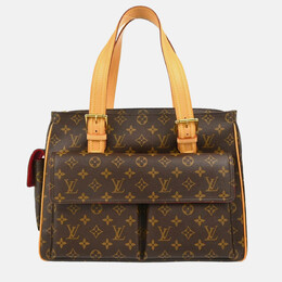 Louis Vuitton: Коричневая сумка  Multipli Cite