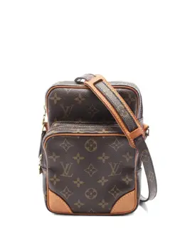 Louis Vuitton Pre-Owned: Коричневая сумка через плечо 