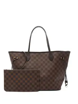 Louis Vuitton Pre-Owned: Коричневая сумка-шоппер 