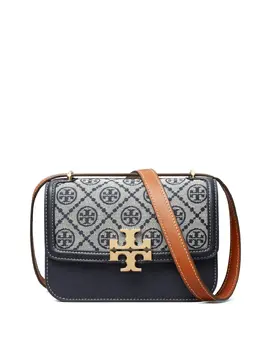 Tory Burch: Синяя сумка  Eleanor
