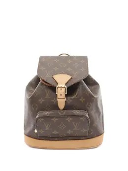 Louis Vuitton Pre-Owned: Коричневый рюкзак 