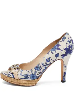 Gucci Pre-Owned: Белые туфли 