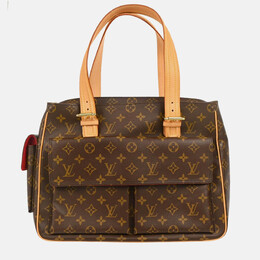 Louis Vuitton: Коричневая сумка  Multipli Cite