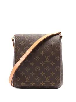 Louis Vuitton Pre-Owned: Коричневая сумка 